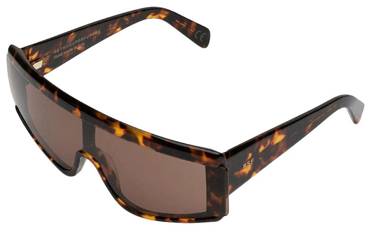 SUPER by RetroSuperFuture Zed Sunglasses Burnt Havana