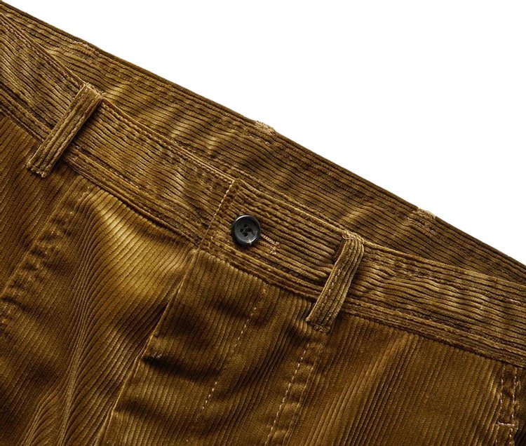 Comme des Garcons SHIRT Corduroy Paneled Cargo Pant Brown