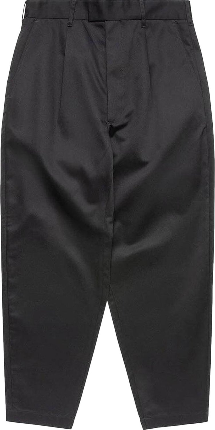 Fred Perry Twill Cropped Trouser Black