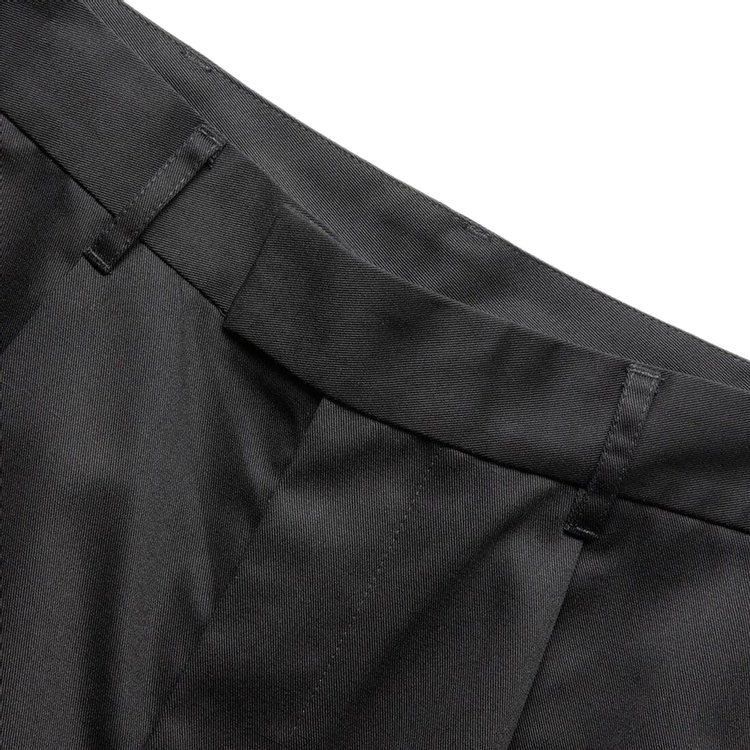 Fred Perry Twill Cropped Trouser Black