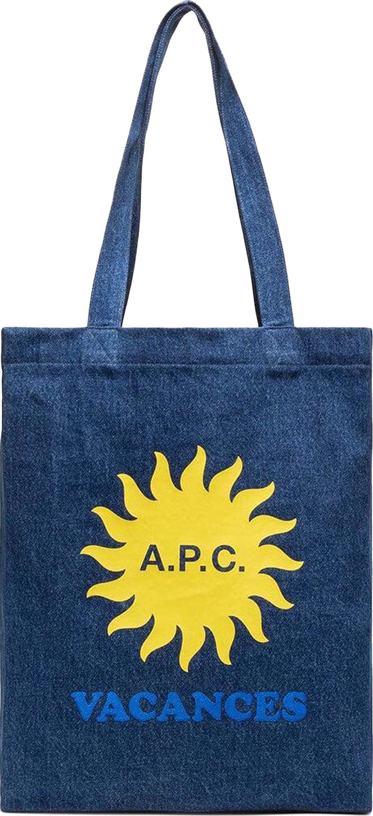 APC Tote Bag Washed Indigo