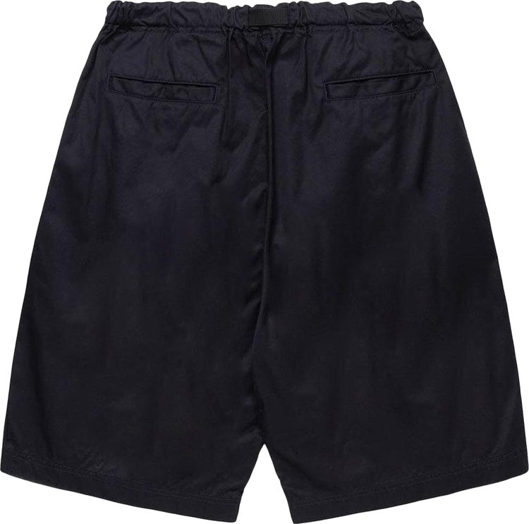 Comme des Garcons Homme Plus Belted Shorts Navy