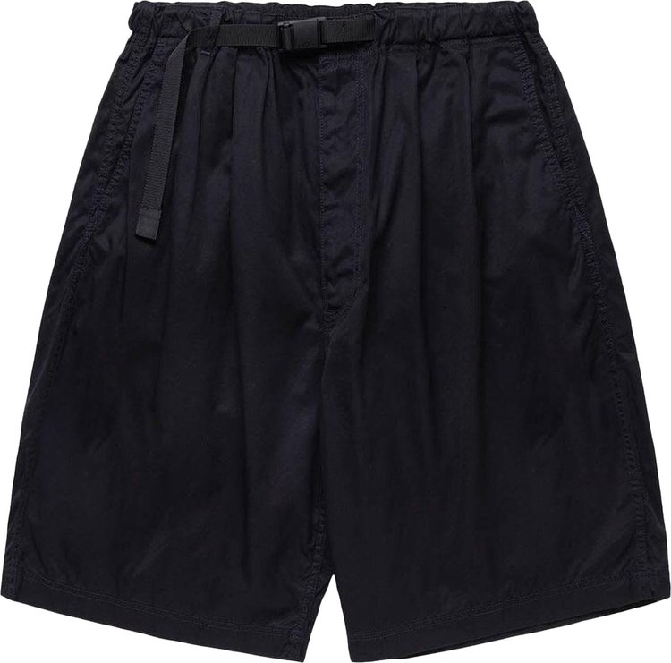 Comme des Garcons Homme Plus Belted Shorts Navy