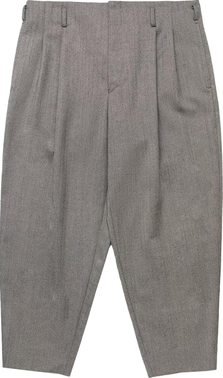 Comme des Garcons Homme Plus Wool Trousers BlackNatural