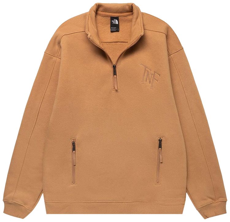 The North Face Heavyweight 14 Zip Almond Butter