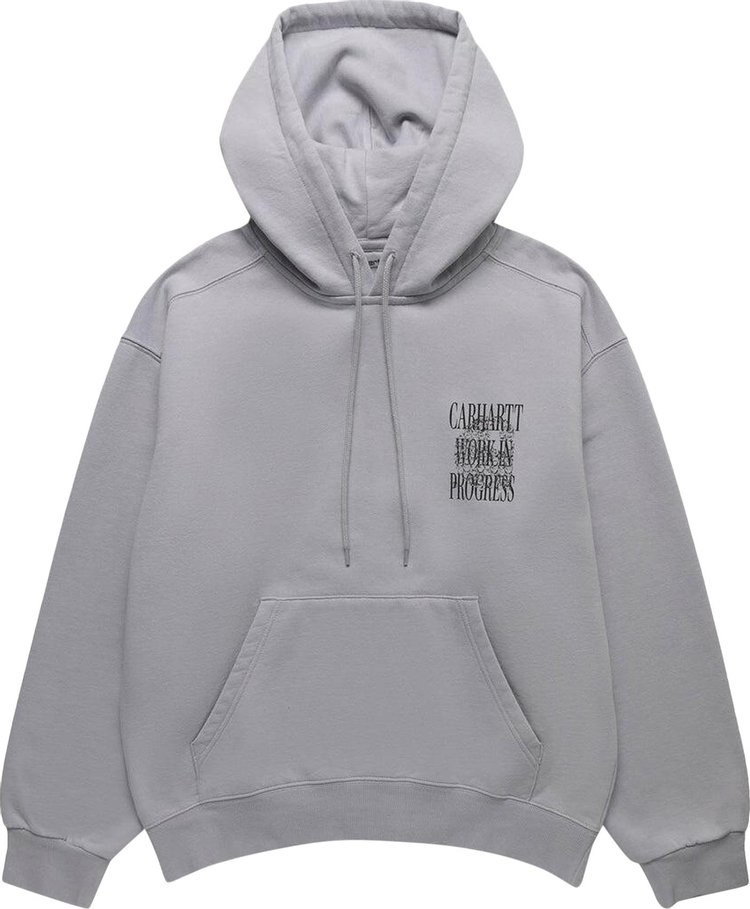 Carhartt WIP Always a WIP Hoodie Sonic Silver Stone Washed