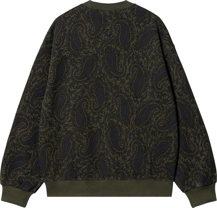 Carhartt WIP Sweatshirt Paisley PrintPlant