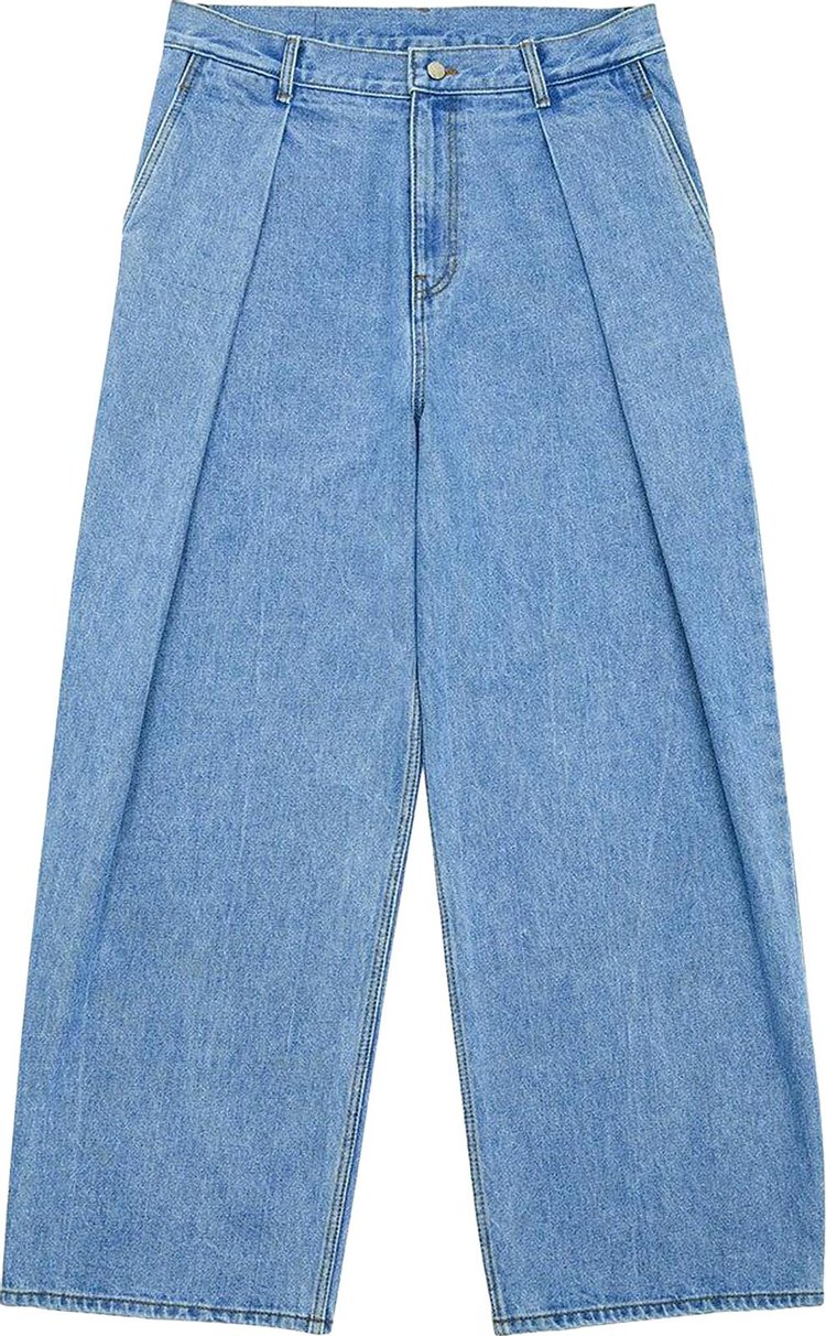 Ader Error Brush Jeans Sky Blue