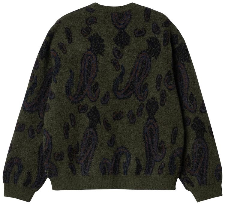 Carhartt WIP Medford Sweater Paisley JacquardPlant