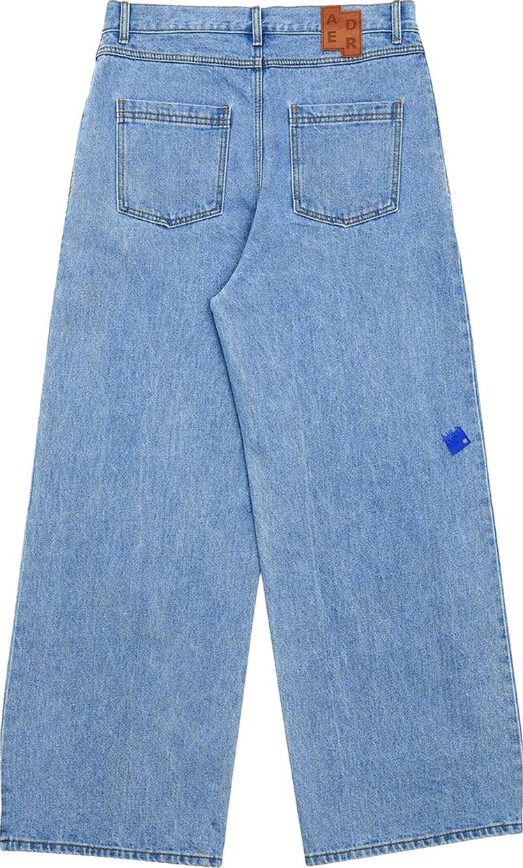 Ader Error Brush Jeans Sky Blue