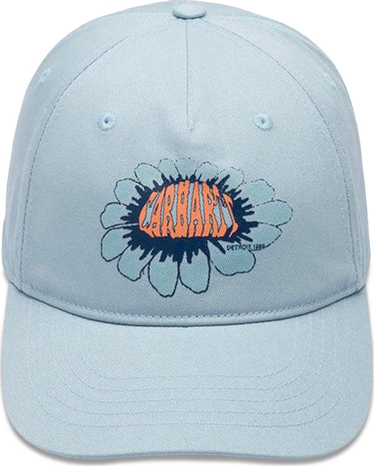 Carhartt WIP Pixel Flower Cap Frosted Blue