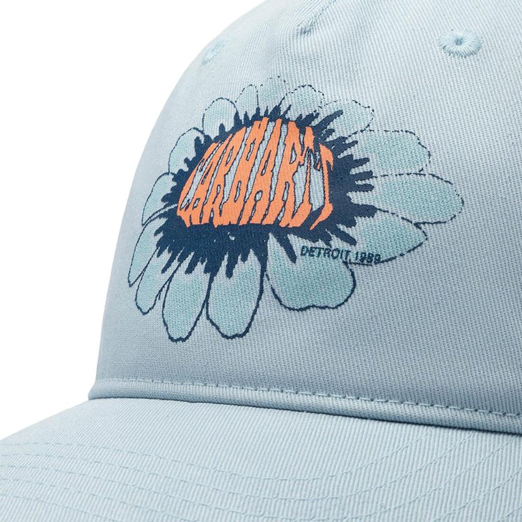 Carhartt WIP Pixel Flower Cap Frosted Blue