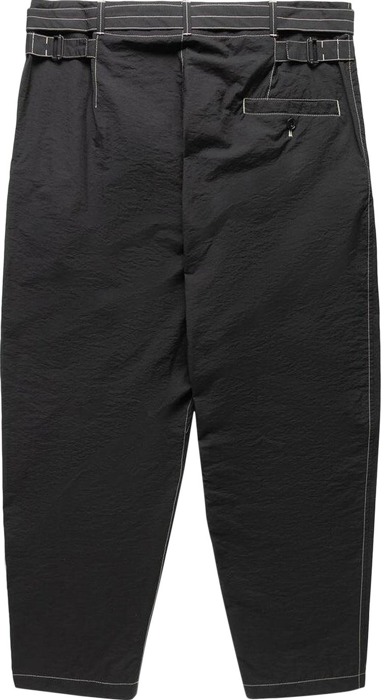 Lemaire Belted Carrot Pants Black