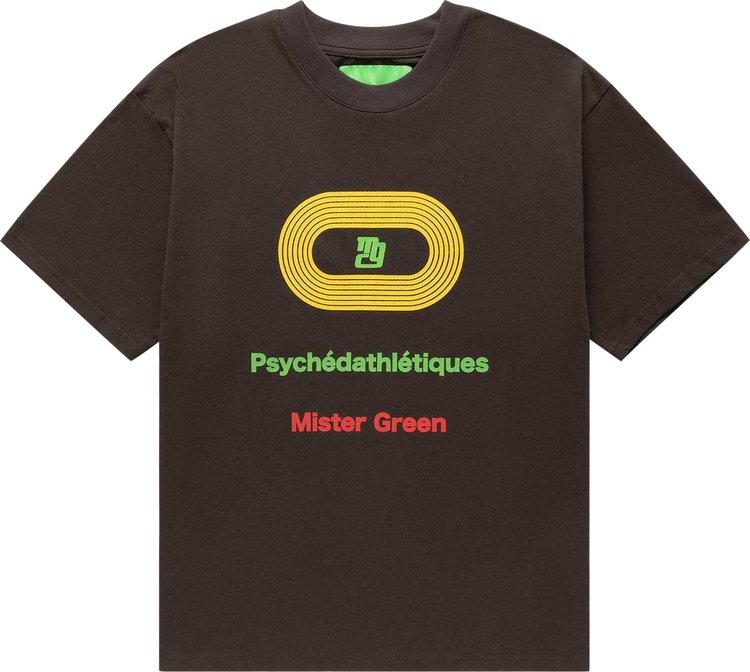 Mister Green Psychedathletiques T Shirt BlackMulticolor