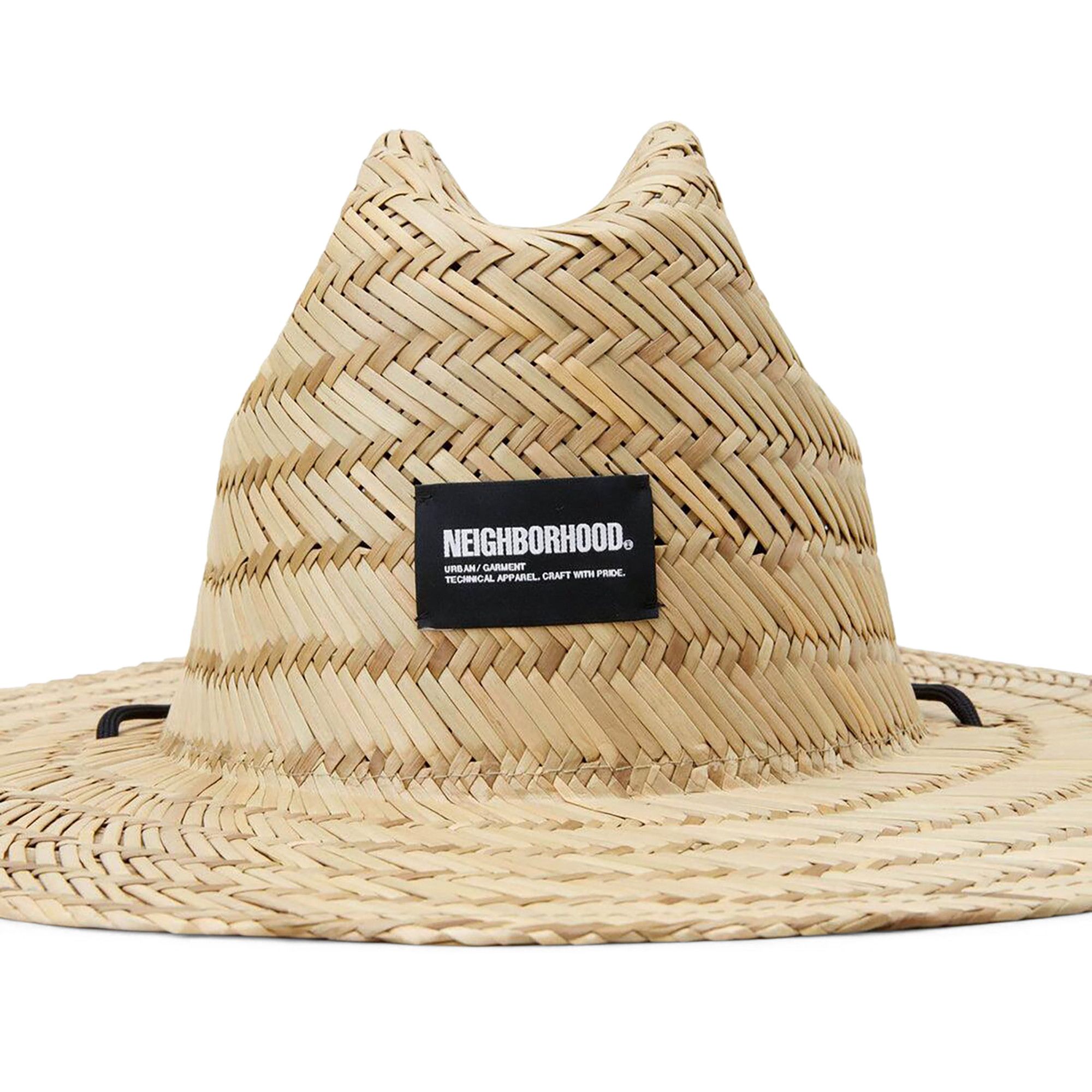 Buy Neighborhood Straw Hat 'Natural' - 241YGNH HT14 NATU | GOAT