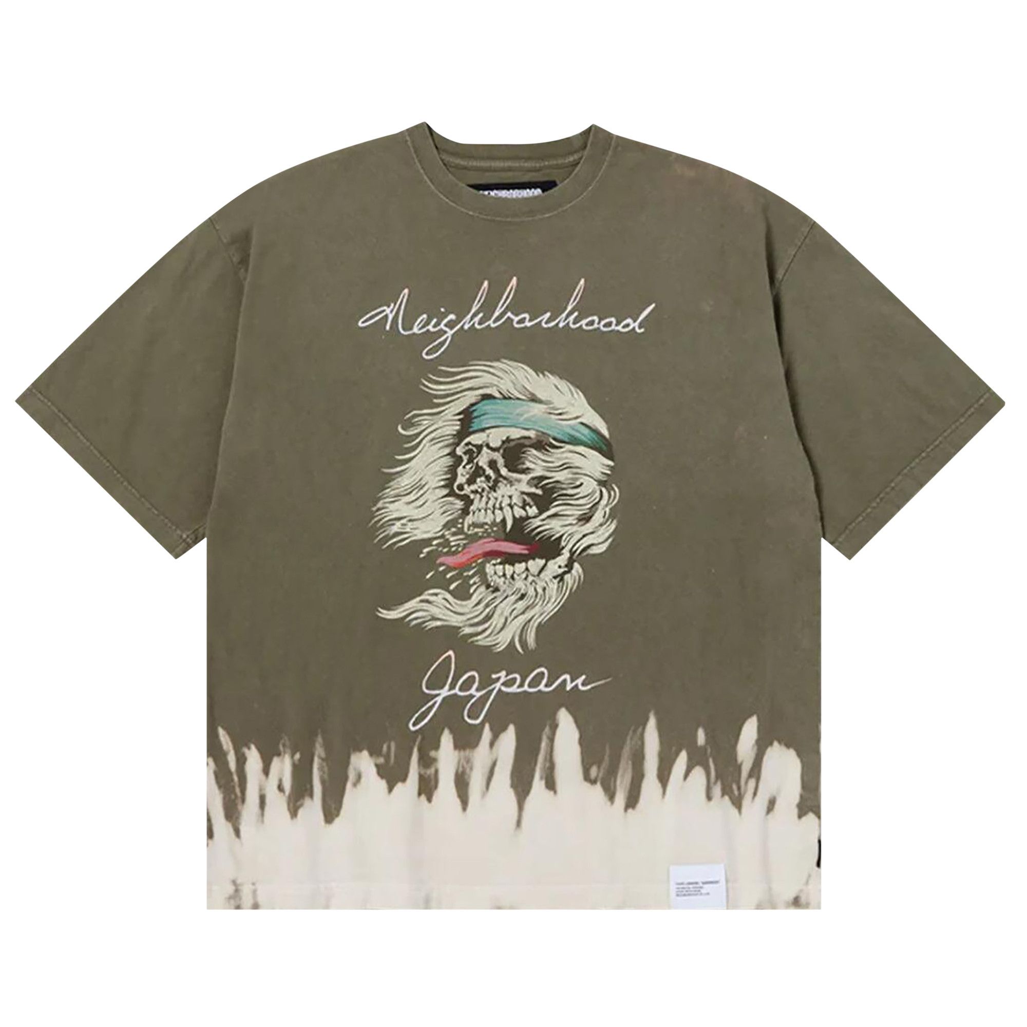 Buy Neighborhood Savage Crewneck 'Olive Drab' - 241OKNH CSM04 OLIV