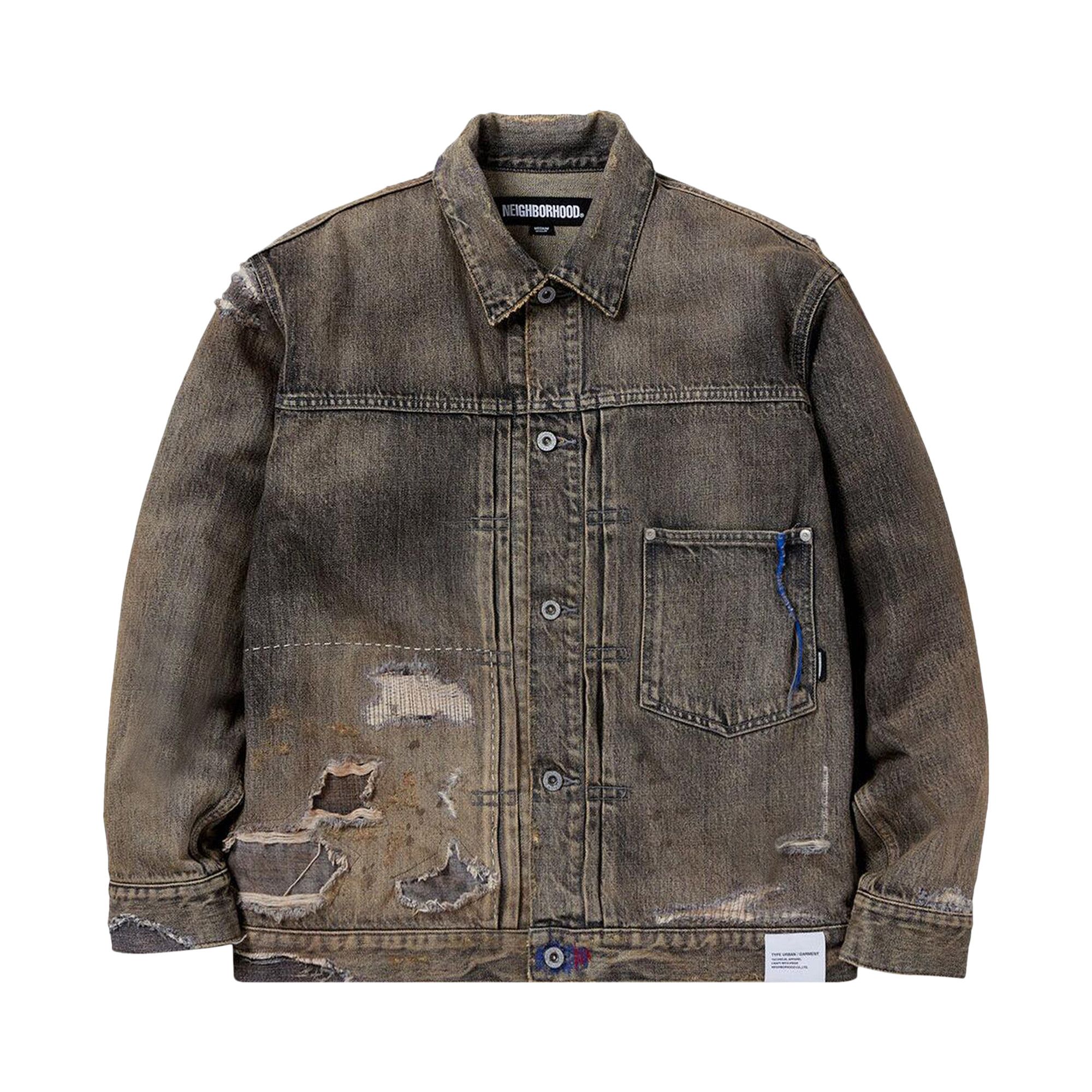 ジャケット・アウター neighborhood savage denim coverall Neighborhood Savage Denim Coverall Jacket AW'18 - | Depop