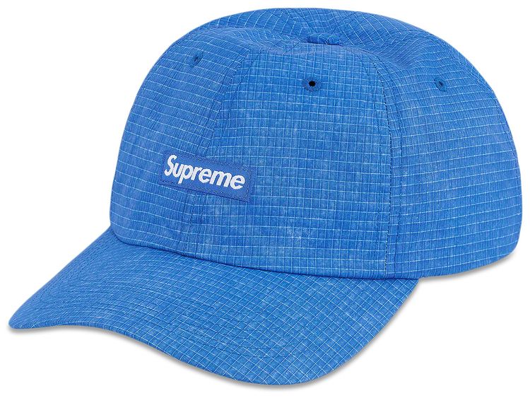 Supreme Faded Ripstop 6 Panel Royal
