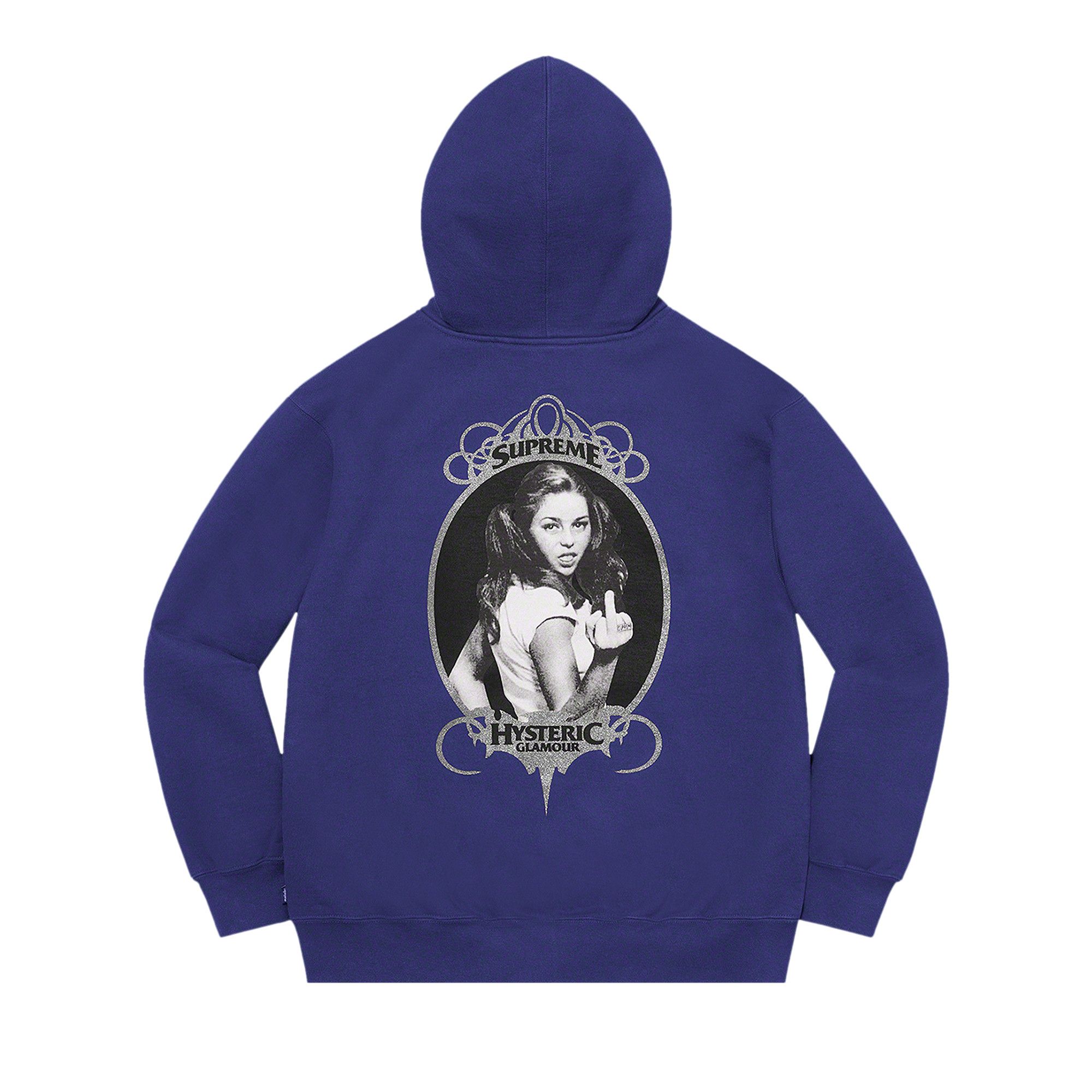 Buy Supreme x Hysteric Glamour Zip Up Hooded Sweatshirt 'Washed