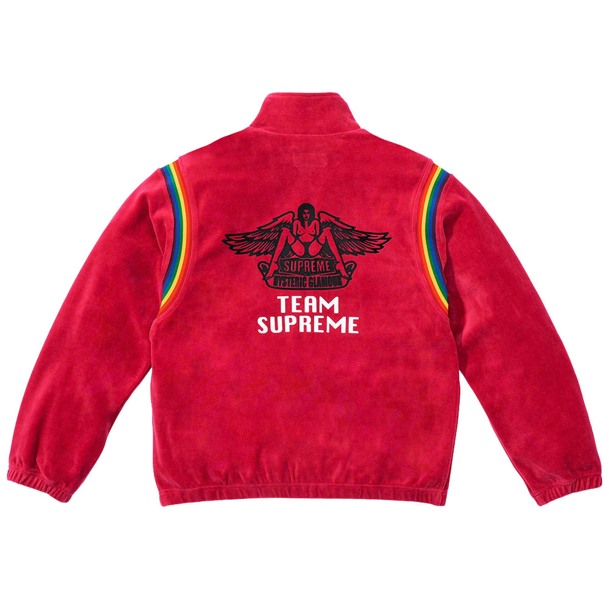 Supreme x HYSTERIC GLAMOUR トラックジャケット レッド Supreme®/HYSTERIC GLAMOUR Track Jacket | Supreme 24fw