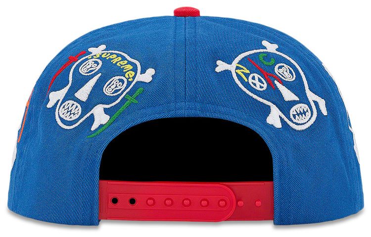 Supreme x Clayton Patterson Skulls 5 Panel Royal