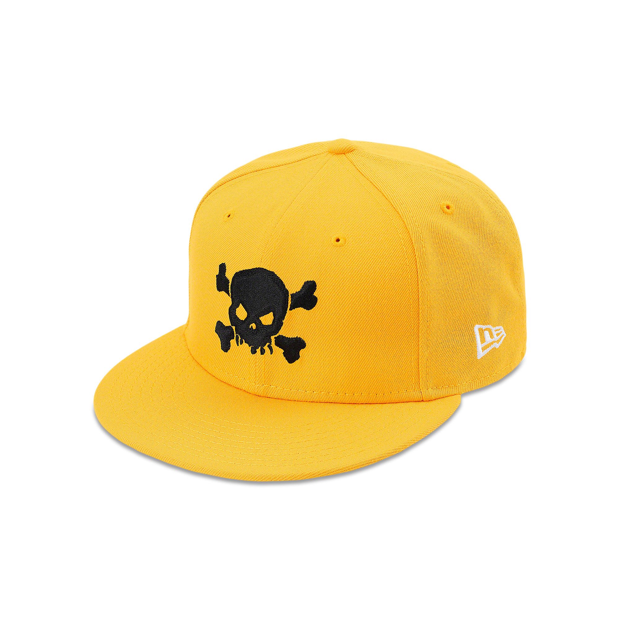 Buy Supreme x New Era Skull Hat 'Yellow' - SS21H125 YELLOW