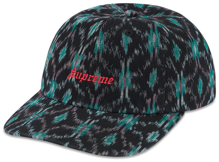 Supreme Ikat 6 Panel Black