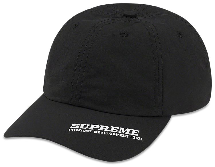 Supreme Visor Logo 6 Panel Black