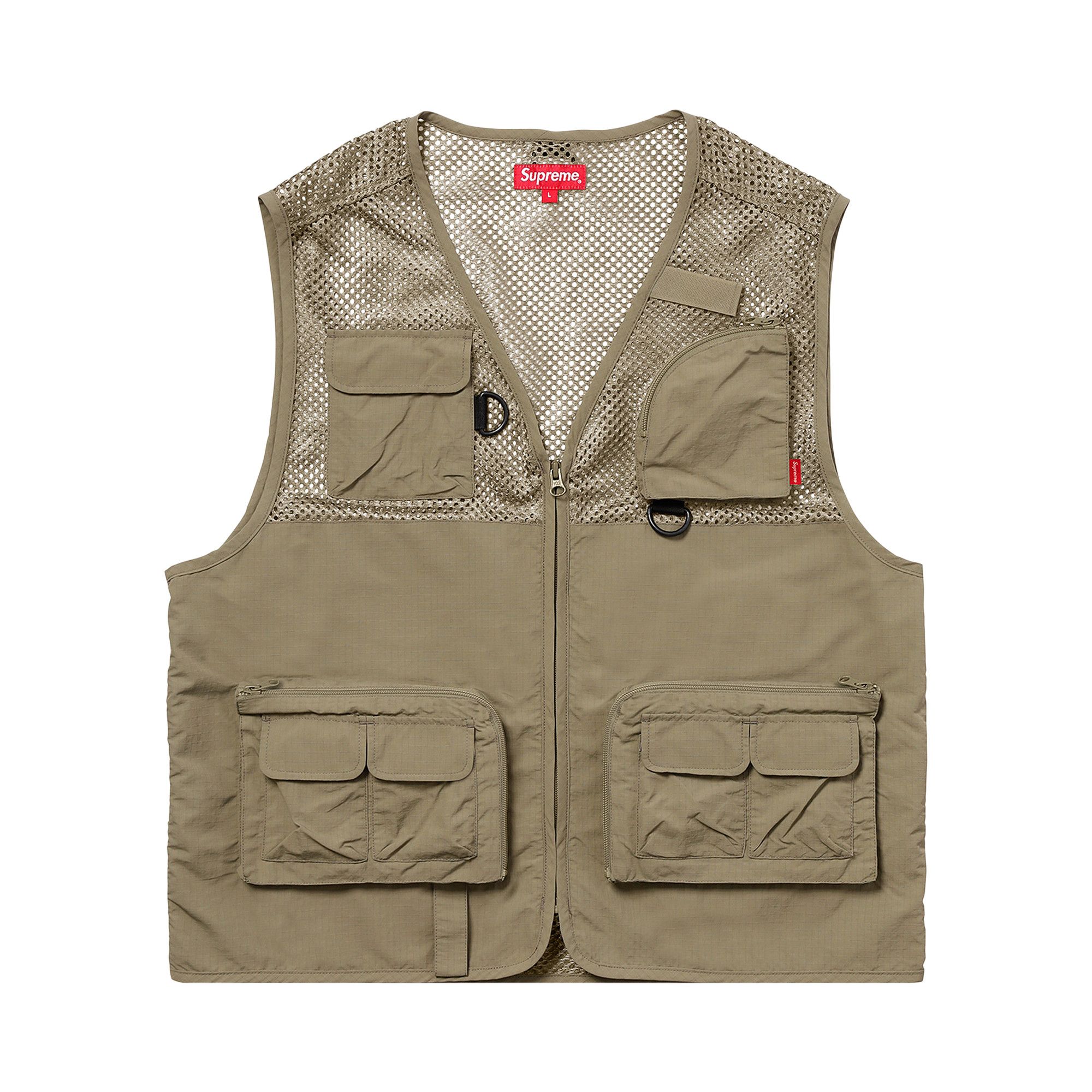 【ファッション好きが選ぶ人気ブランドランキング】 Supreme Buy Mesh LIGHT SS18J72 - Olive' 'Light Vest Cargo ウエア