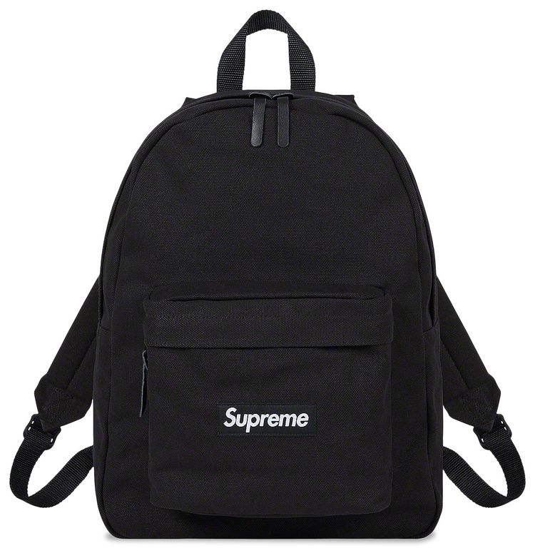 Supreme Canvas Backpack Black