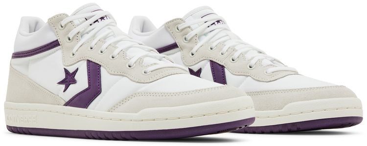 Converse Fastbreak Pro Mid White Purple