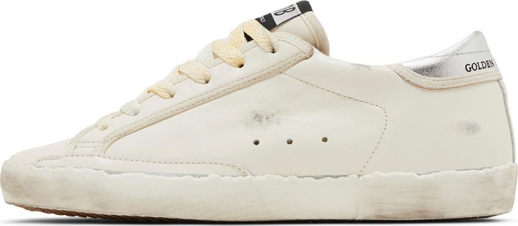 Golden Goose Wmns Superstar White Silver Glitter