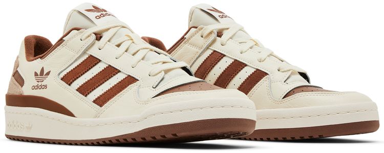 Adidas Forum Low CL Cream White Preloved Brown