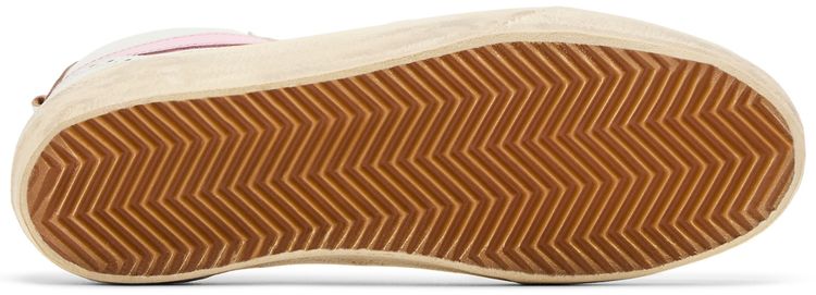 Golden Goose Wmns Mid Star White Silver Pink