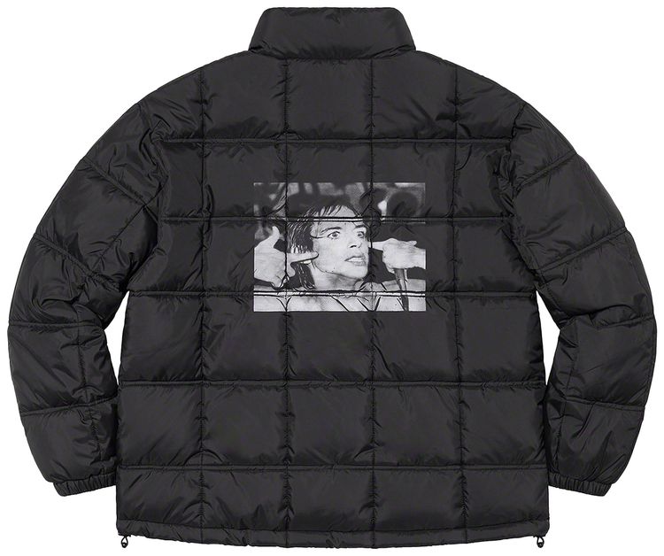 Supreme Iggy Pop Puffy Jacket Black