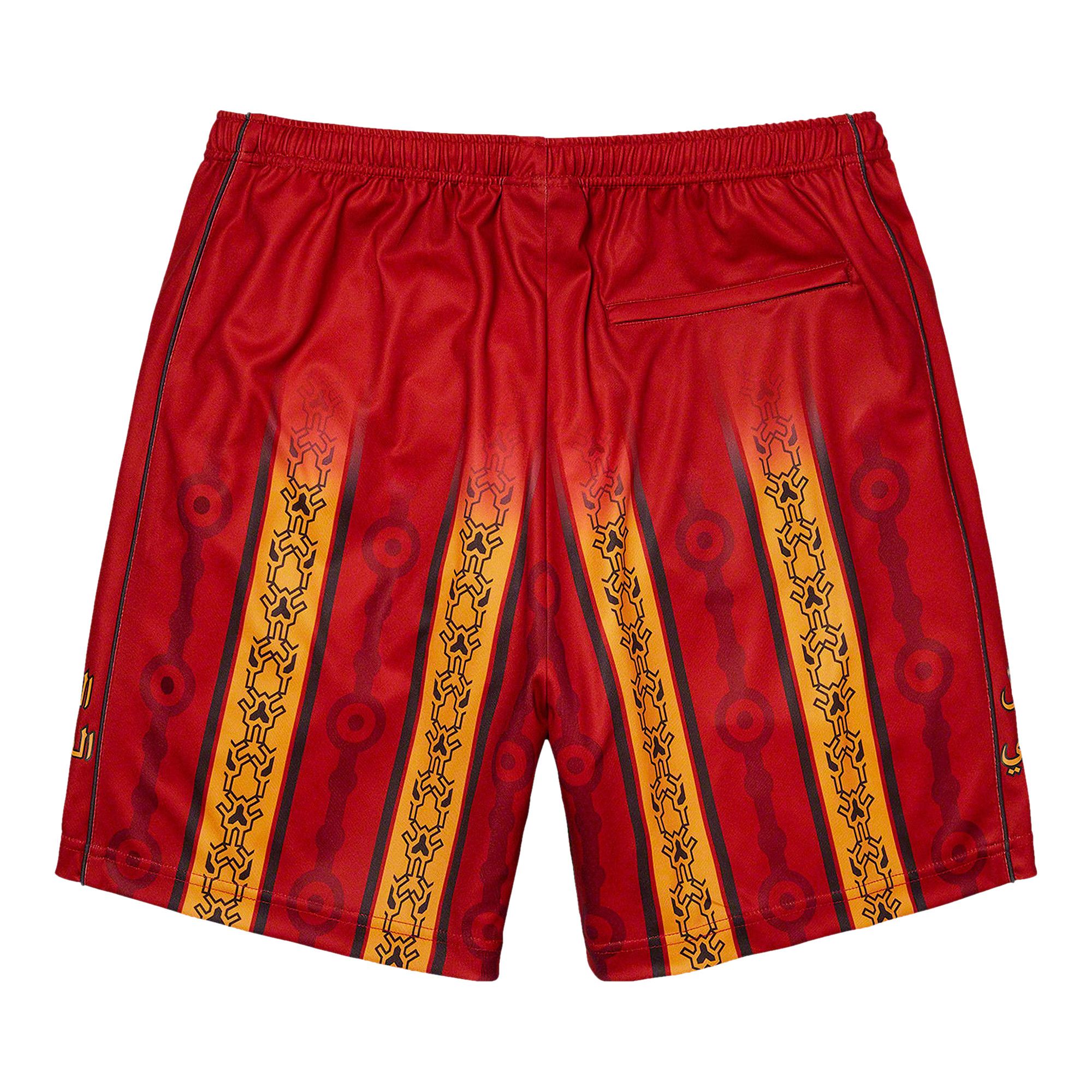 シュプリームArabic Logo Soccer Shortハーフショートパンツ Buy Supreme Arabic Logo Soccer Short 'Red' - SS21SH39 RED | GOAT