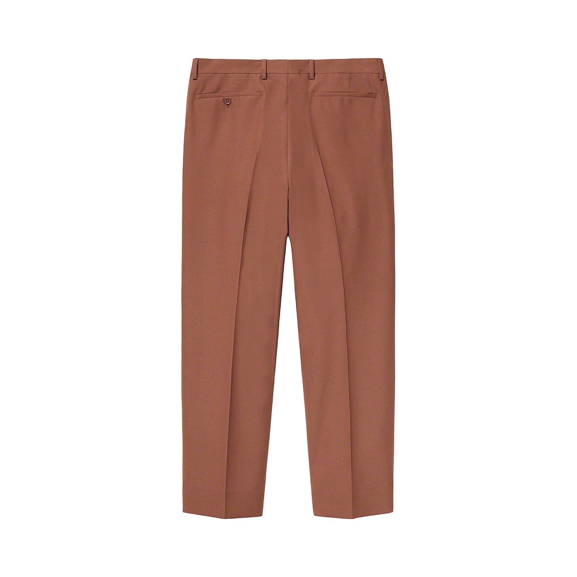 Achetez des Supreme Pleated Trouser 'Brown' - SS21P64 BROWN