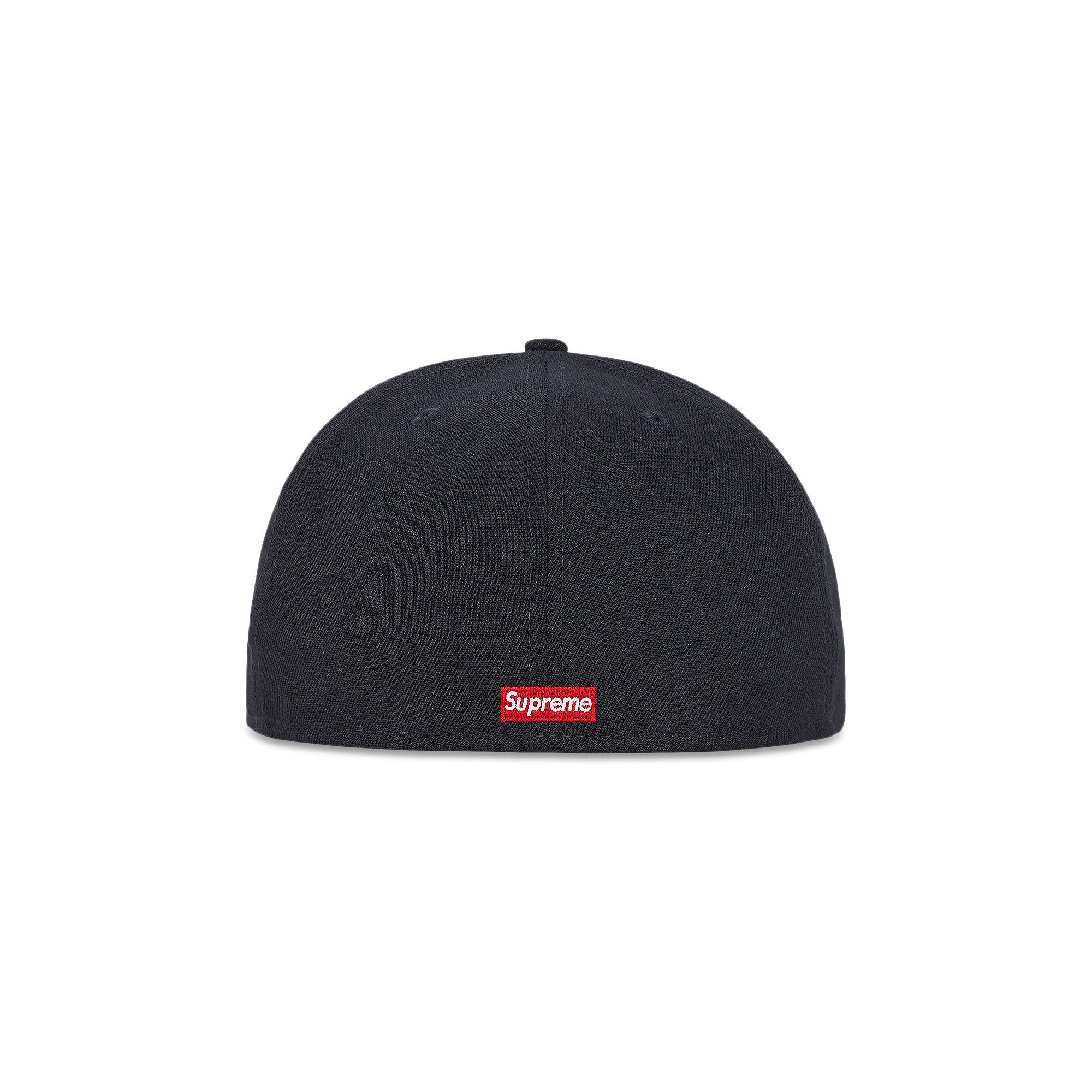 Size 7 3/4 Supreme x New Era Skull Hat 'Navy'