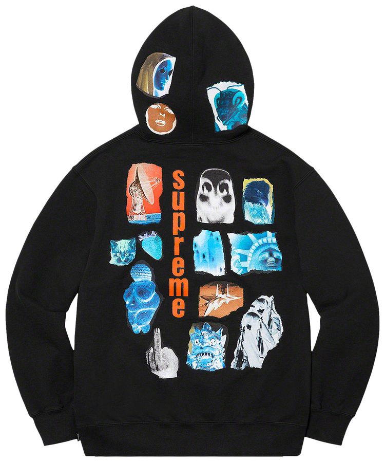 Supreme Invert Hooded Sweatshirt Black