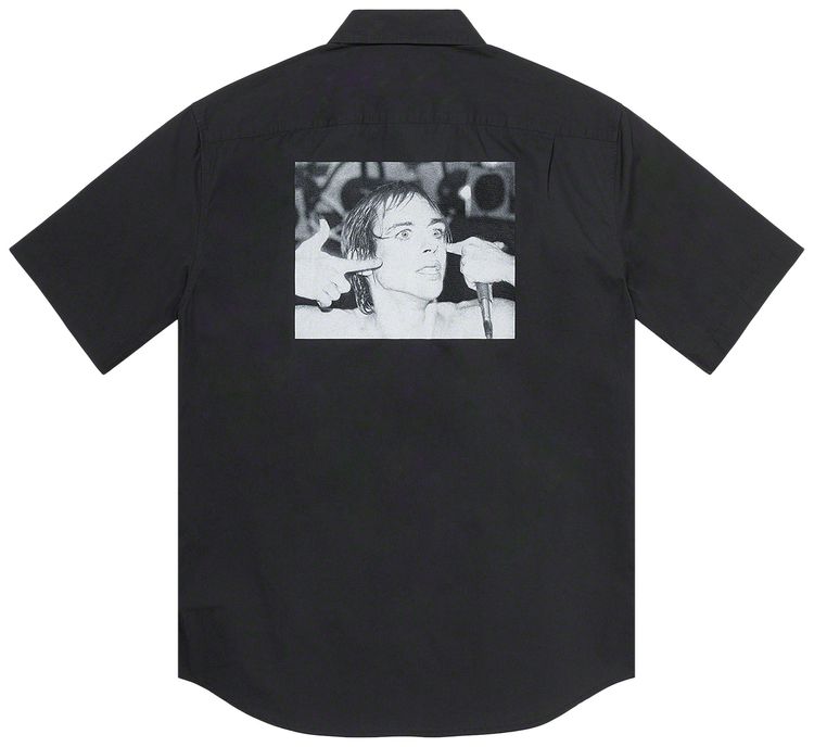 Supreme Iggy Pop Short Sleeve Shirt Stripe