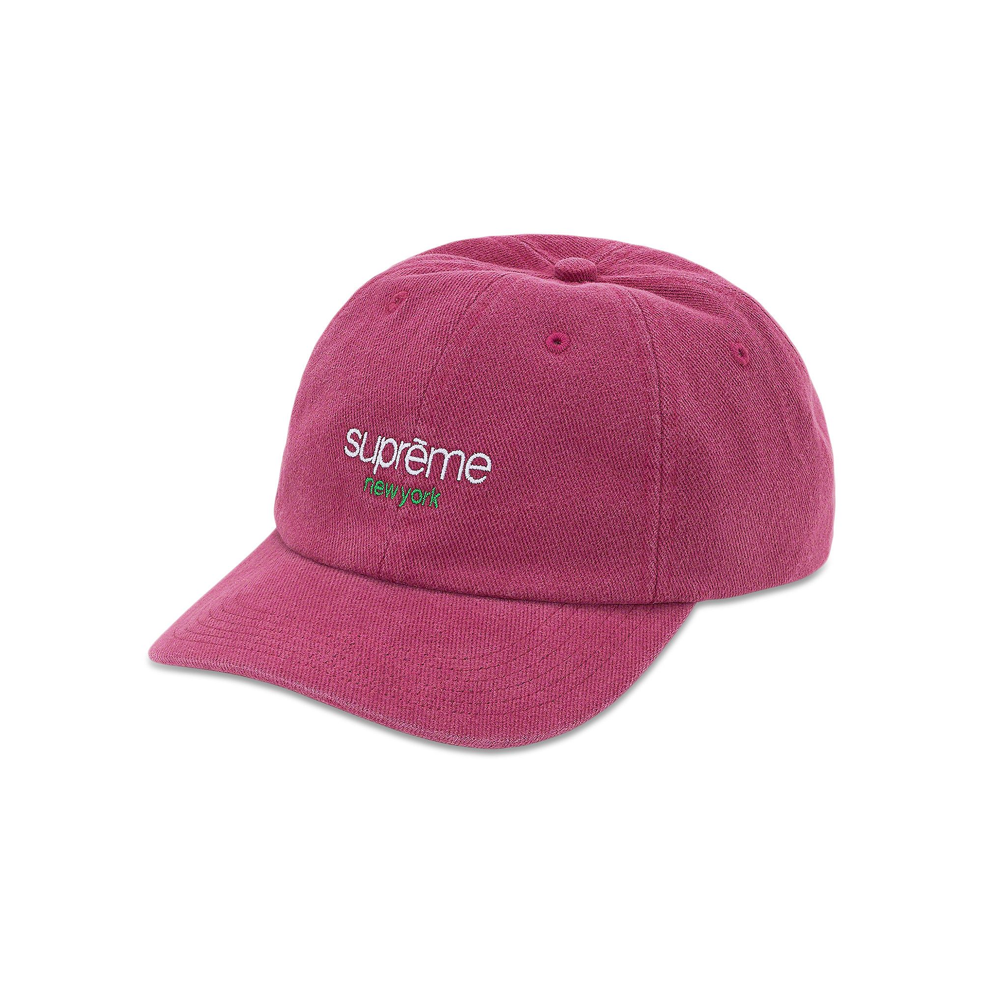 Buy Supreme Classic Logo 6-Panel 'Dark Rose' - SS21H123 DARK
