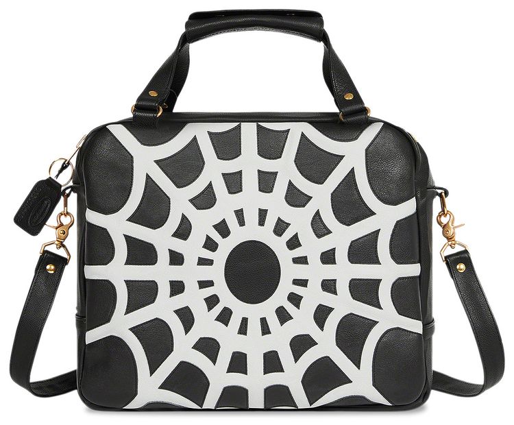Supreme x Vanson Leathers Spider Web Bag Black