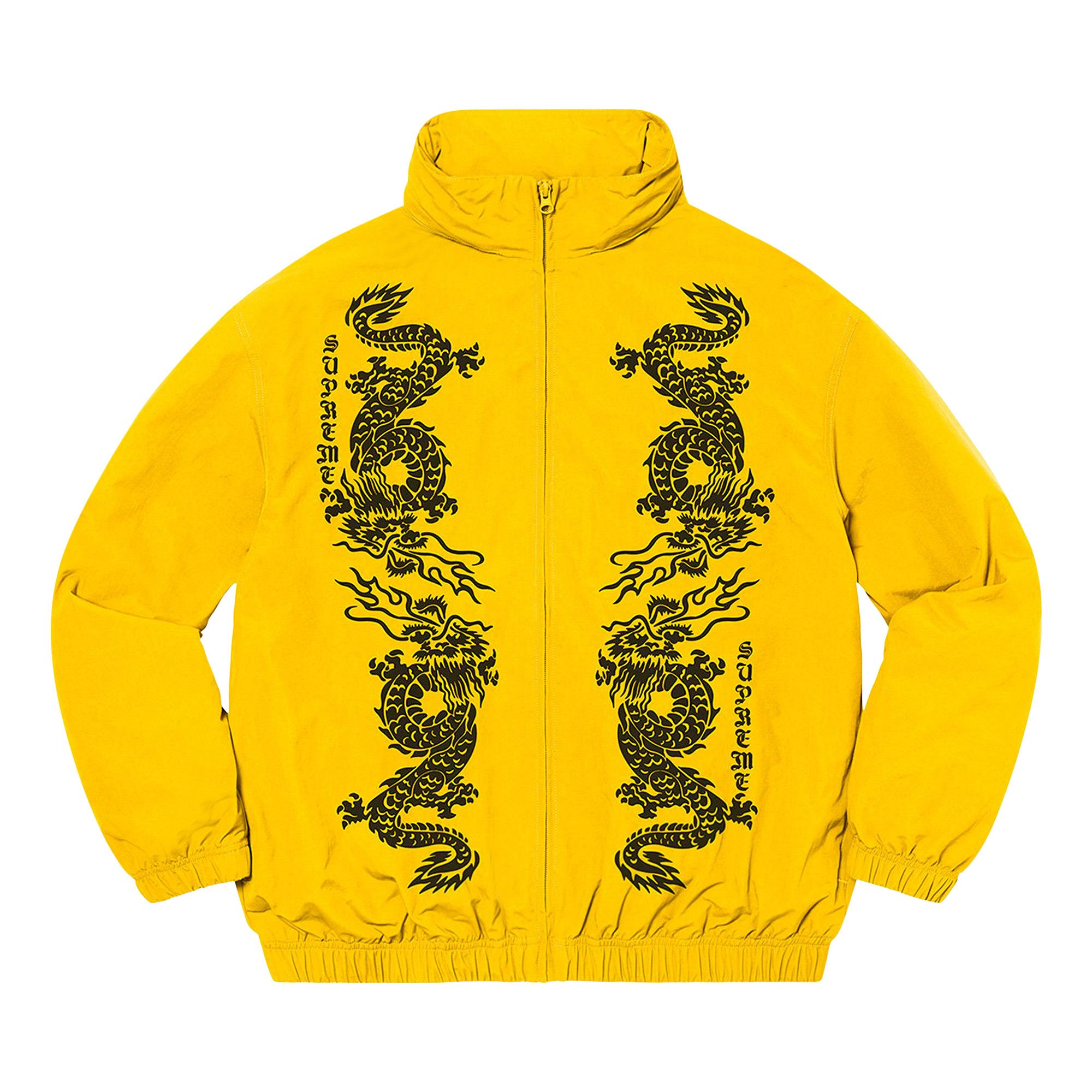 Buy Supreme Dragon Track Jacket Yellow SS21J94 YELLOW GOAT SA
