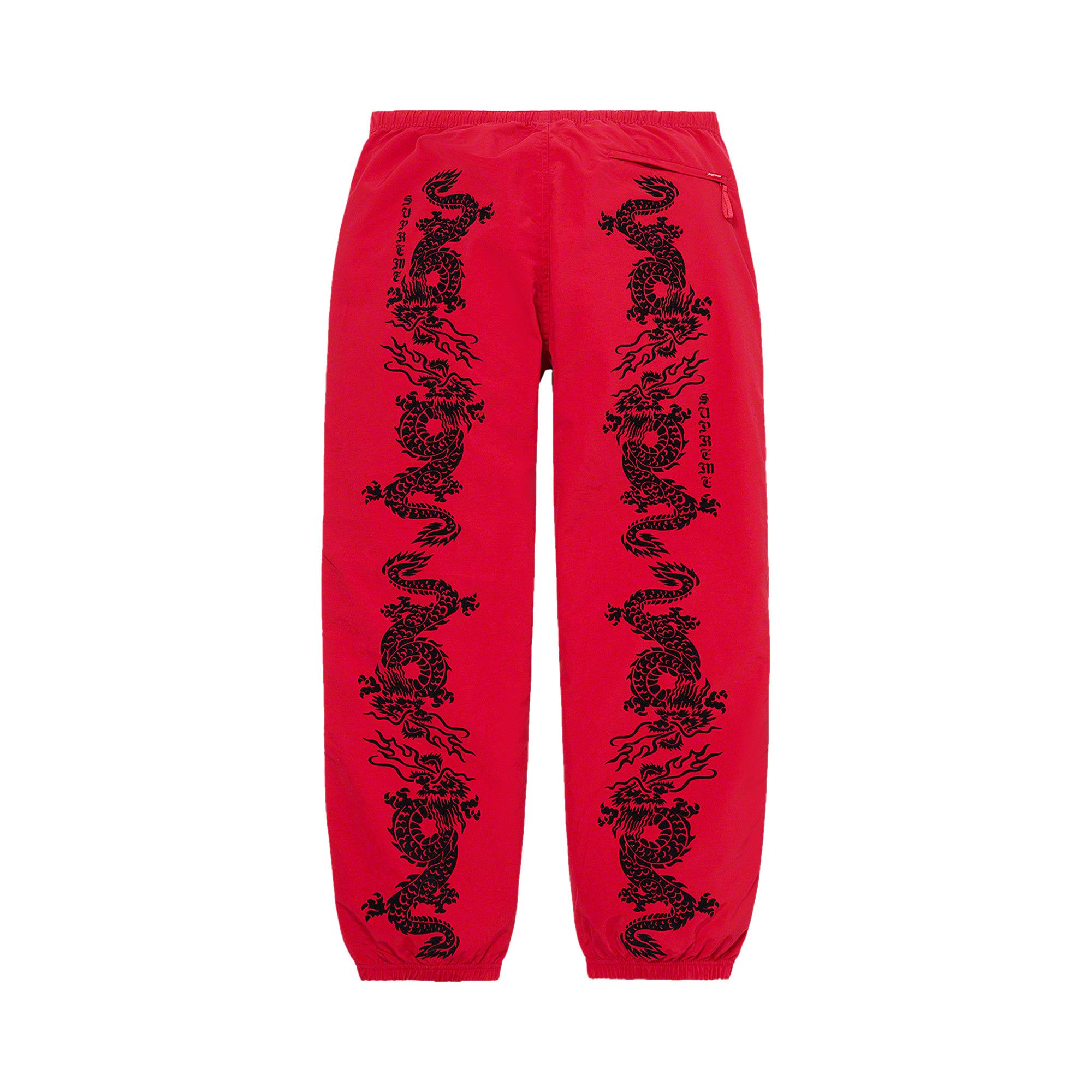Buy Supreme Dragon Track Pant 'Red' - SS21P82 RED | GOAT
