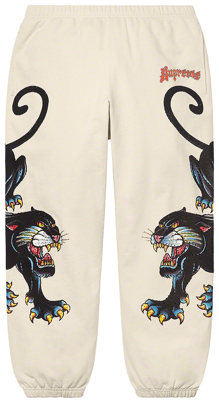 Supreme Panther Sweatpant Natural