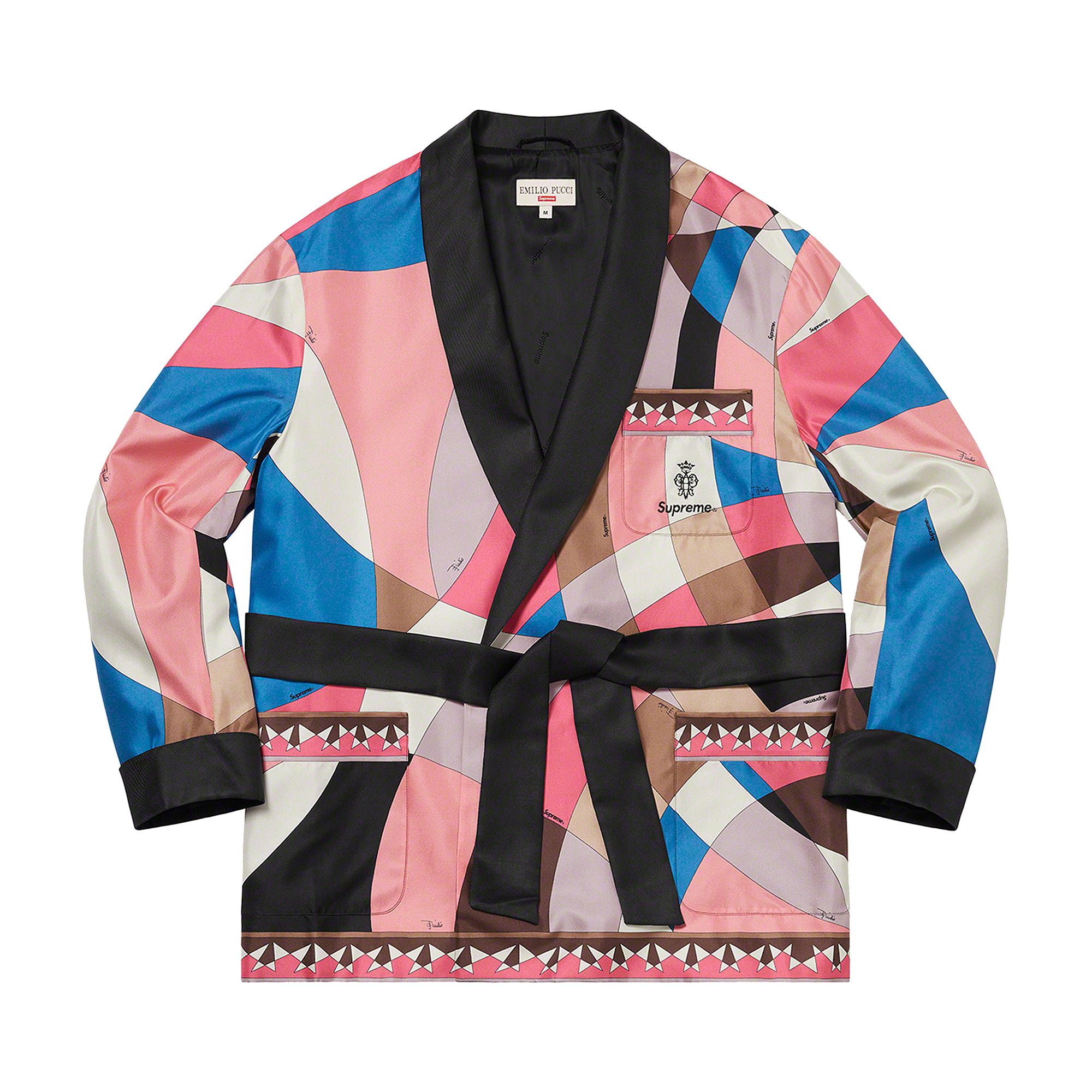 ジャケット・アウター XL supreme emilio pucci silk smoking Buy Supreme x Emilio Pucci Silk Smoking Jacket 'Dusty Pink