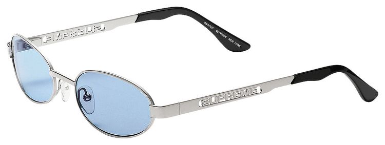 Supreme Brooks Sunglasses Silver