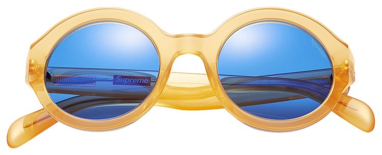 Supreme Downtown Sunglasses Gold