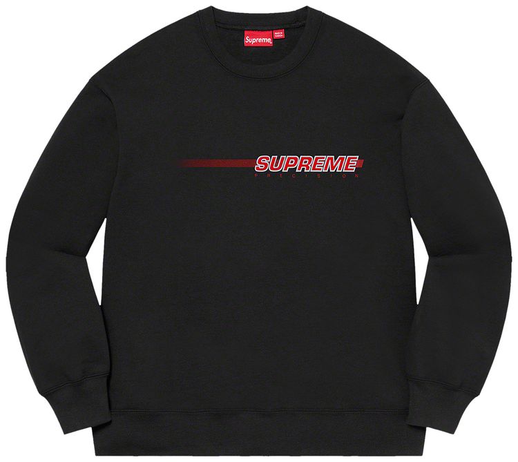 Supreme Precision Crewneck Black
