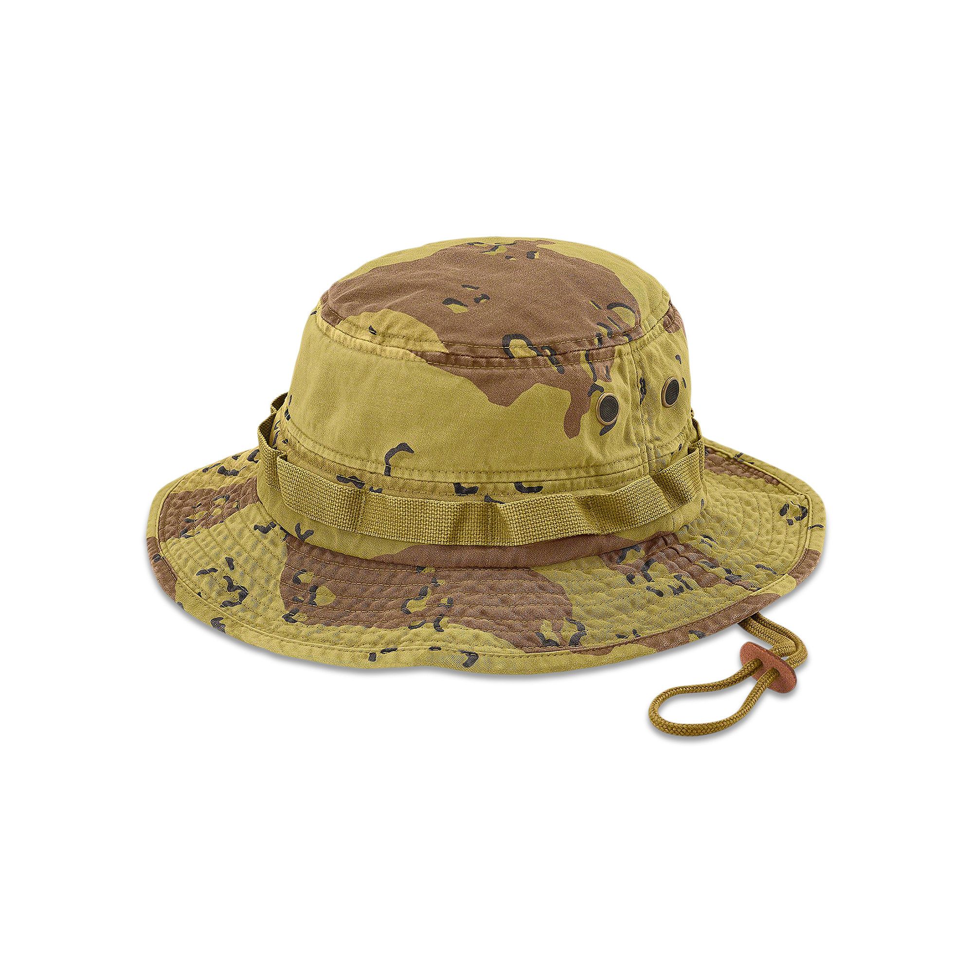 Buy Supreme Overdyed Camo Boonie 'Green' - SS21H102 GREEN | GOAT